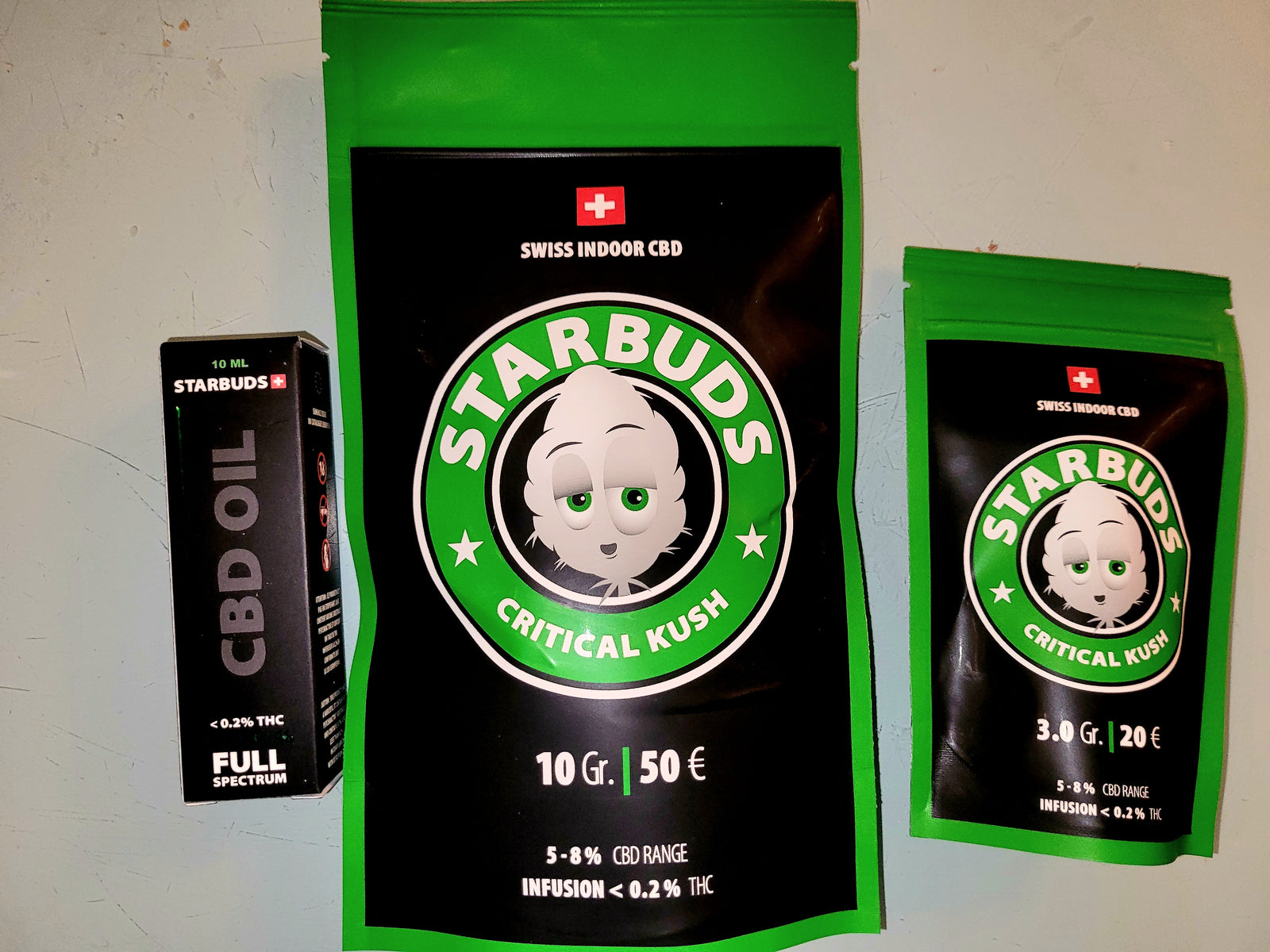 STARBUDS CRITICAL KUSH CBD INDOOR